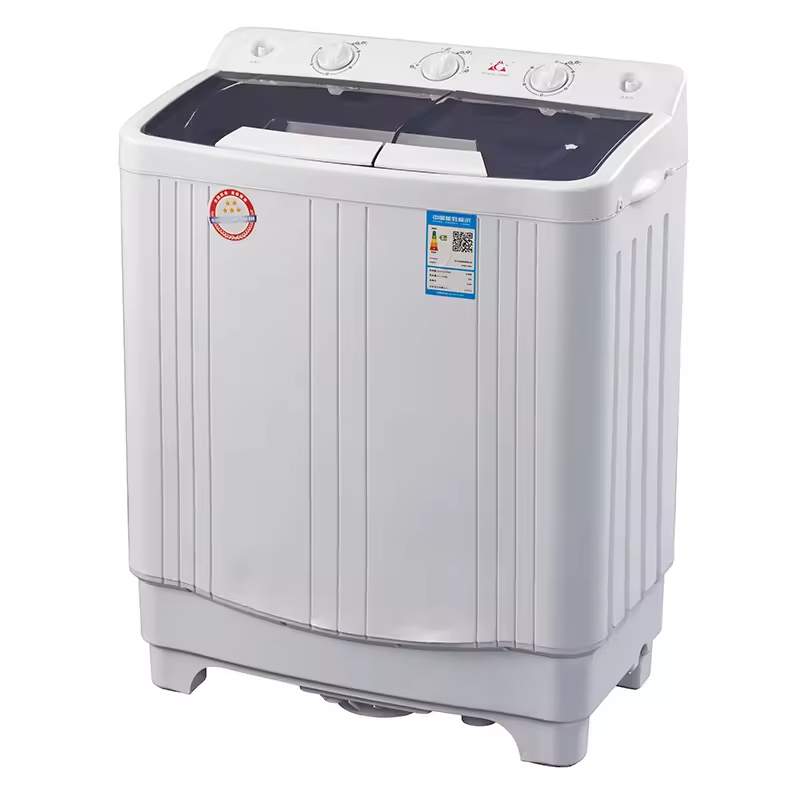 Black TwinTub Semi Auto Washing Mchines Twin Tub Washing Machine 20kg Top Load