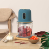 OEM ODM Cordless Food Processor Small Electric Food Chopper Glass Bowl for Meat Vegetable Onions Garlic Meat Chopper Blender