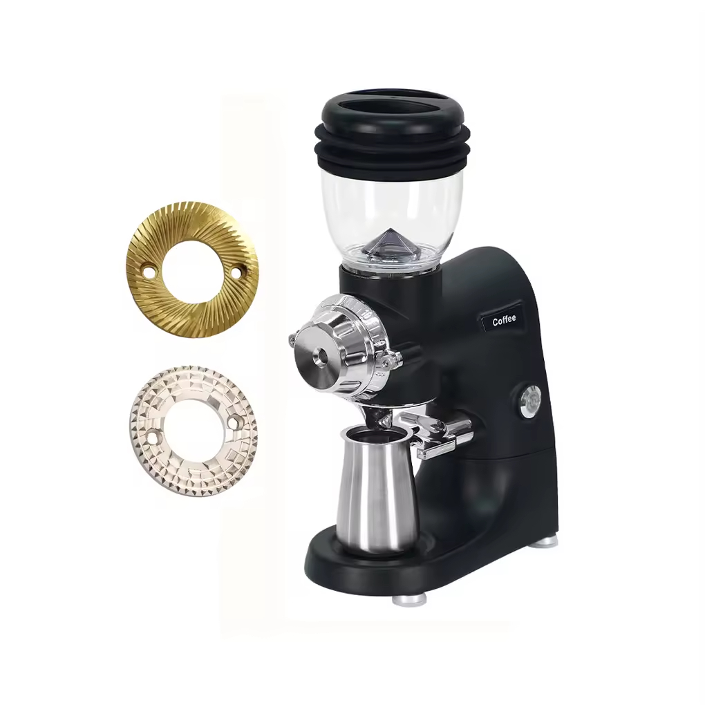 Hot Selling Semi - Automatic Coffee Machine with Electric Coffee Grinder DF64 Commercial Grinder