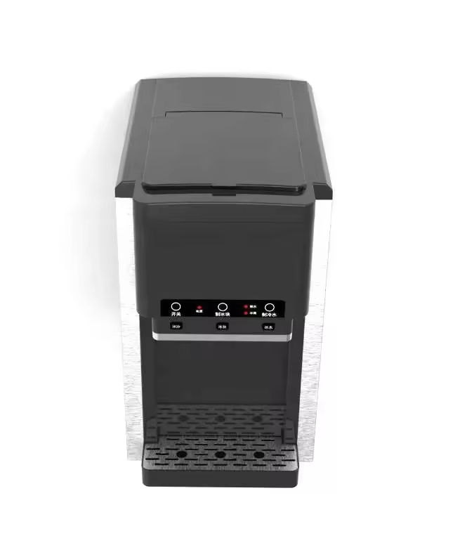 Stainless Steel+ABS Ice Maker Machine 25kg Commercial Cube Ice Machine Portable Ice Maker