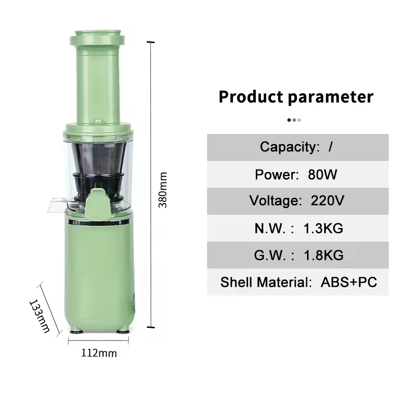 Kitchen Appliances Slow Citrus Carrot Electrical 4 in 1 Juicer Blender Orange Press Lemon Juicer Machine