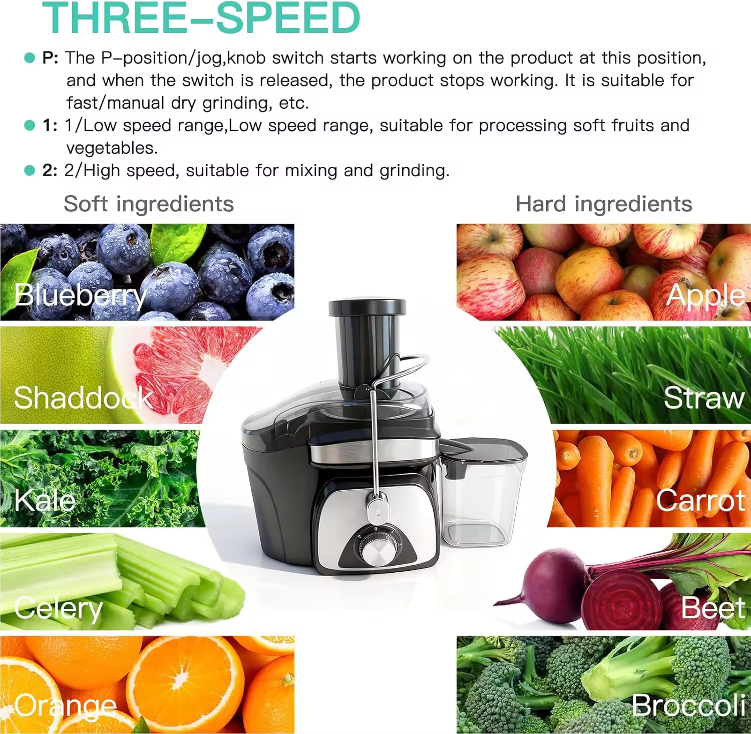 Easy to Clean Pure Juice Making Slow Juicer Cold Press Professional Juicer Extractor Machine Fruit Juicer Extracteur De Jus