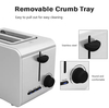 2 Slice Stainless Steel Bread Sandwich Bread Toaster for the Home