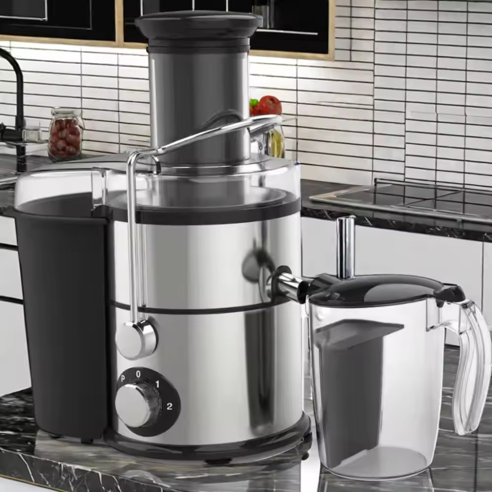 800W Vegetable Juicer Extractor 4 in 1 Electric Juicing Machine Two-Speed Kitchen Centrifugal Juicer