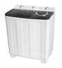Black TwinTub Semi Auto Washing Mchines Twin Tub Washing Machine 20kg Top Load