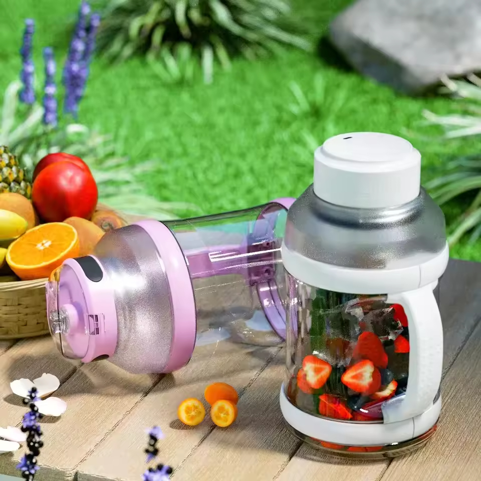 New Arrival Juicer Blender Large Capacity Stainless Steel 6 Blades Electric Juicers and Blenders 2 in 1 for Kitchen