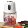 OEM ODM Cordless Food Processor Small Electric Food Chopper Glass Bowl for Meat Vegetable Onions Garlic Meat Chopper Blender