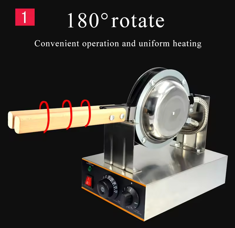 New Multifunctional 220V 110V Egg Puff Waffle Cake Pancake Sandwich Muffin Maker Non-Stick Electric Machine