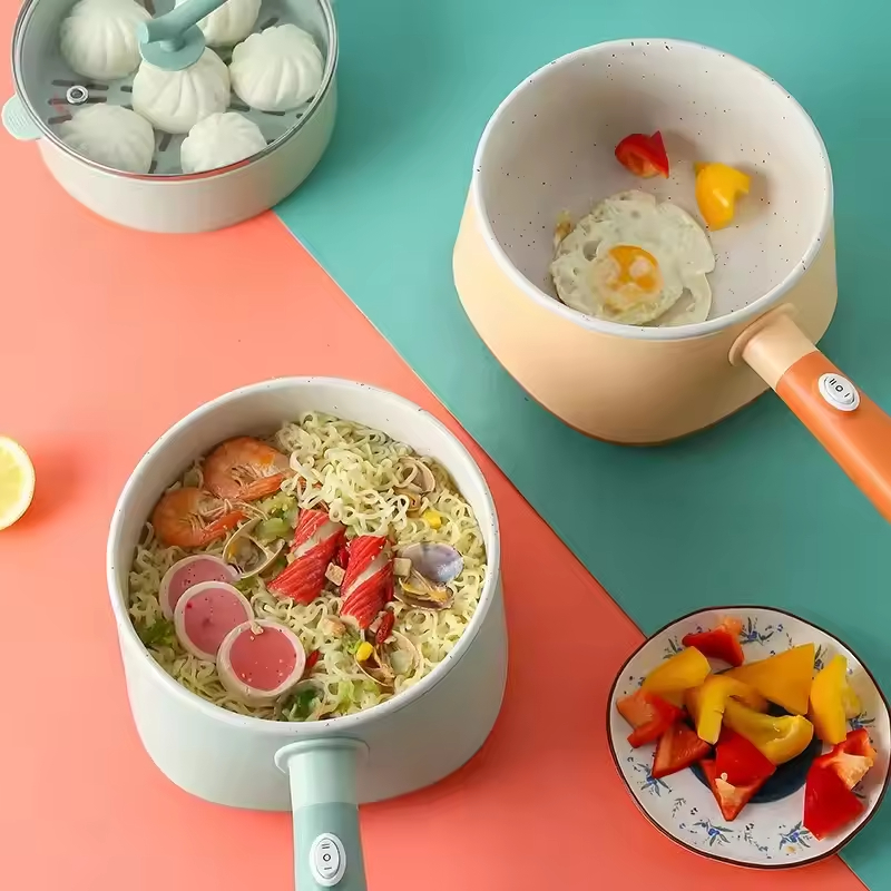 Multipurpose Hot Selling Plug Home Dormitory Rice Noodles Electric Cooking Steamer Cookware Multi Mini Electric Cooker