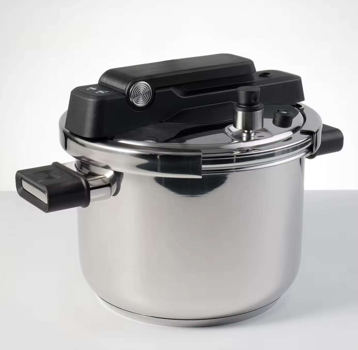 Pressure Cooker PFAS Free High Quality 18/8 Stainless Steel Gas Induction Compatible Pressure Cooker