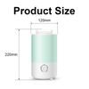 China Factory Sale 800ml Portable Desktop Ultrasonic Humidifier Cool Mist Aromatherapy Diffuser Knob for Household Hotel Use