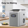 Ice cube machine 20-25kgs Home countertop ice Making Stainless Steel Ice Maker