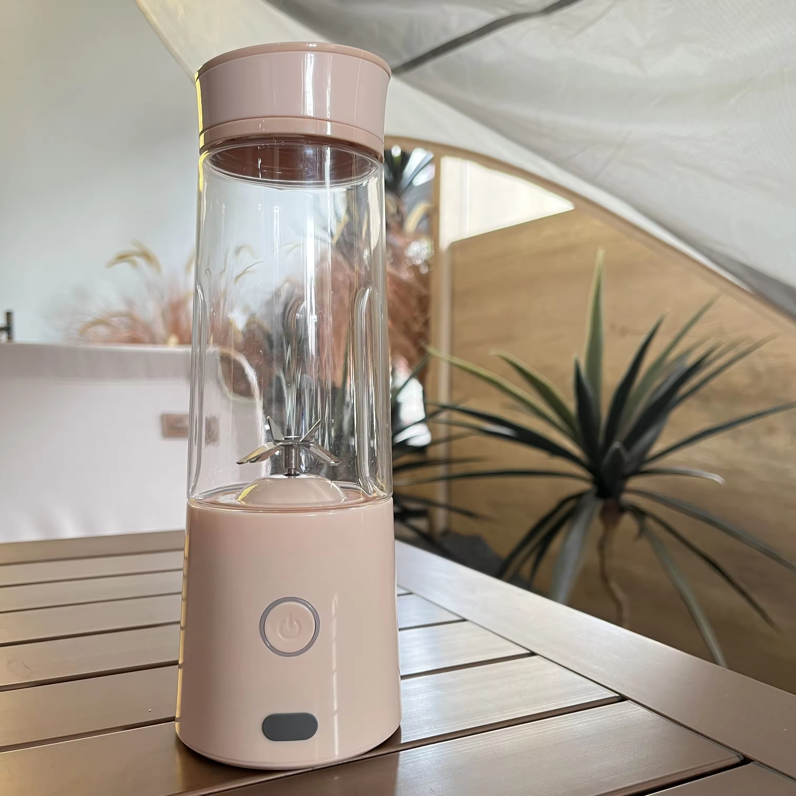 Rechargeable Personal Mini Size Smoothie USB Juicer Smoothie Battery Fruit Portable Blender Cup Baby Food Mixer