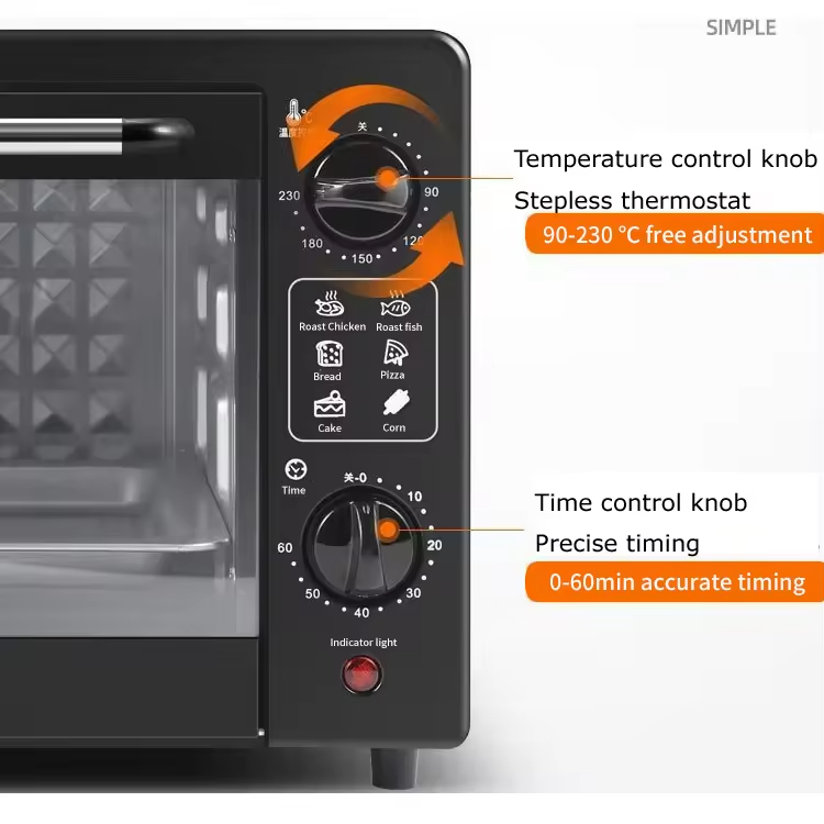 Manufacturers Supply Professional Baking Oven for Bread and Cake Multi Functional Electric Home Pizza and Bakery Toaster