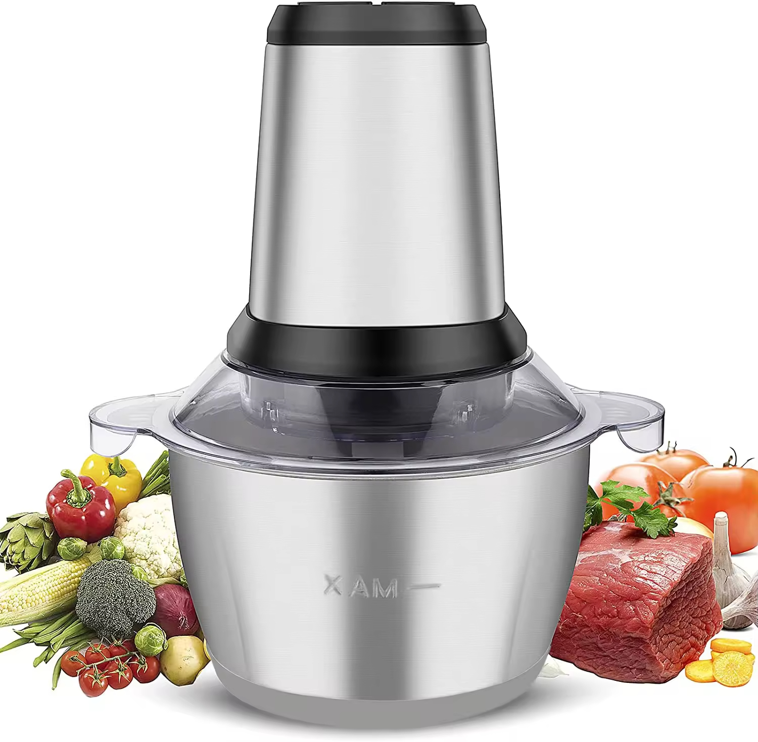 High Quality Home Use Electric Food Chopper 350W Multi-function Food and Vegetable Processor Chopper Mincer 2 Litre