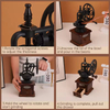 Wooden Classical Coffee Mill Portable Hand Manual Wood Coffee Grinder for Home Use and Travel