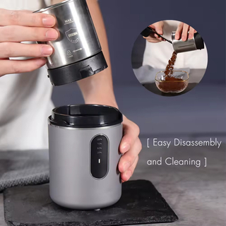 New Mini Portable OEM ODM Coffee Grinder USB Rechargeable Electric Coffee Grinder Cordless Blender Grinder for Coffee Beans