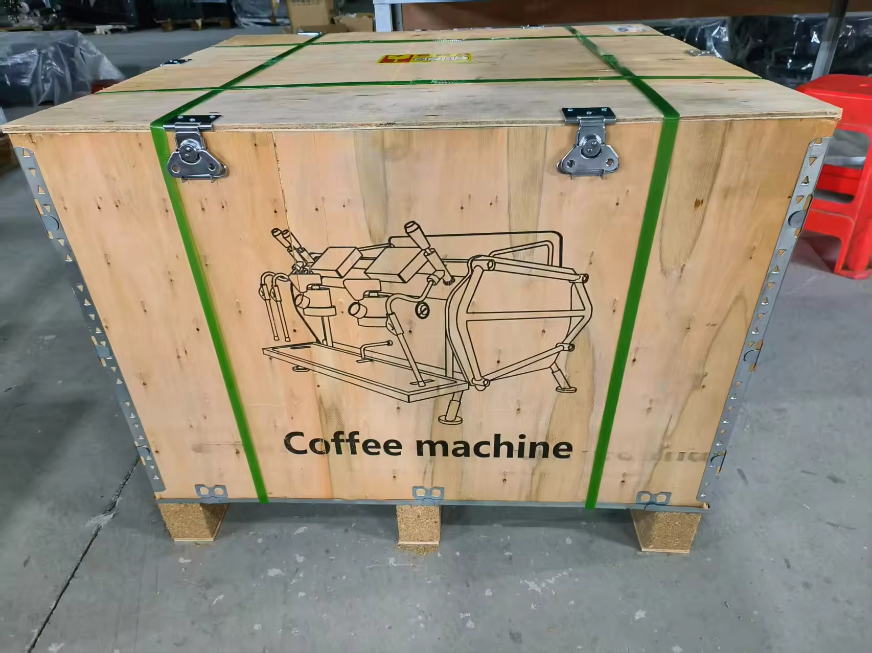 Dual Boilers Commercial Coffee Machine 4500W | LED Touch Screen with Custom Pressure 