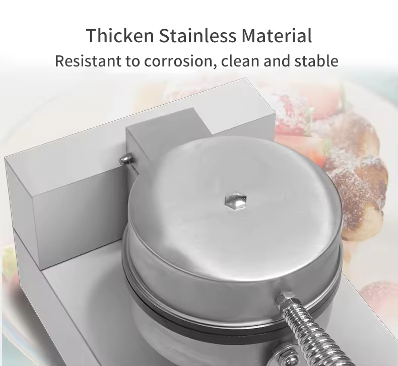 Commercial Double-Head Waffle Maker Oven Electric Belgian Waffle Specialized Snack Bar Non-Stick Coating Household Use US Plug