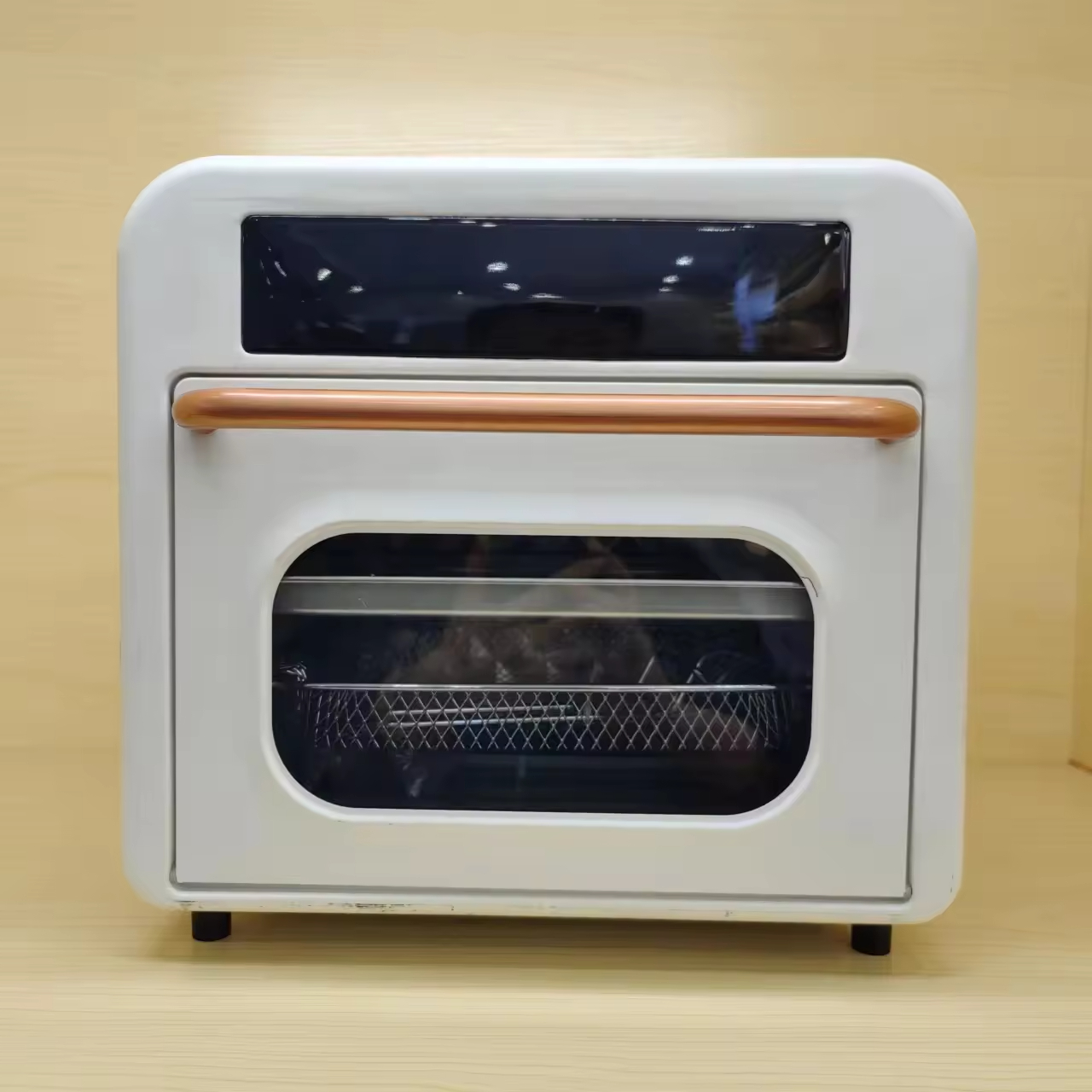 Electric Countertop Oven Digital Display Toaster Convection Features Programmable Overheat Protection 11-20L Capacity 1300W