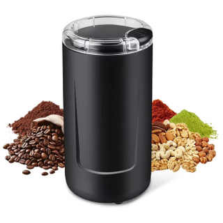 New Trend Electric Coffee Mill Grinder Compact Coffee Bean Grinder 304 Stainless Steel Portable Spice Grinder 260W