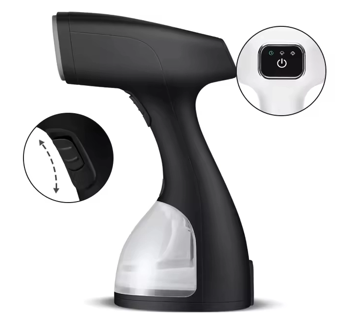 Aluminium With Ceramic Coating Panel Handheld Portable Steamer Fabric Clothes Iron Electric Garment Steam