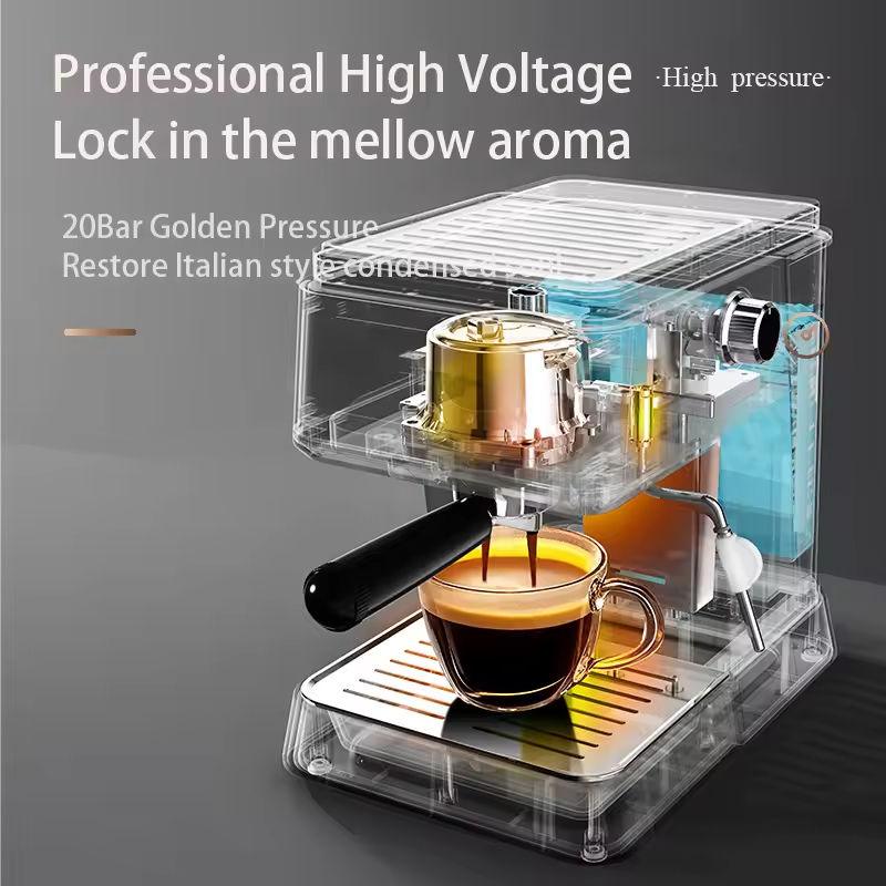 Home-use Concentrated High-pressure Extraction Touch Screen Coffee Maker Factory Direct
