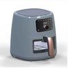  HOT SALE Multifunctional Stainless Steel Digital Oil-Free Air Frying Household 220V 1300W 6L Electric Air Grill Fryer