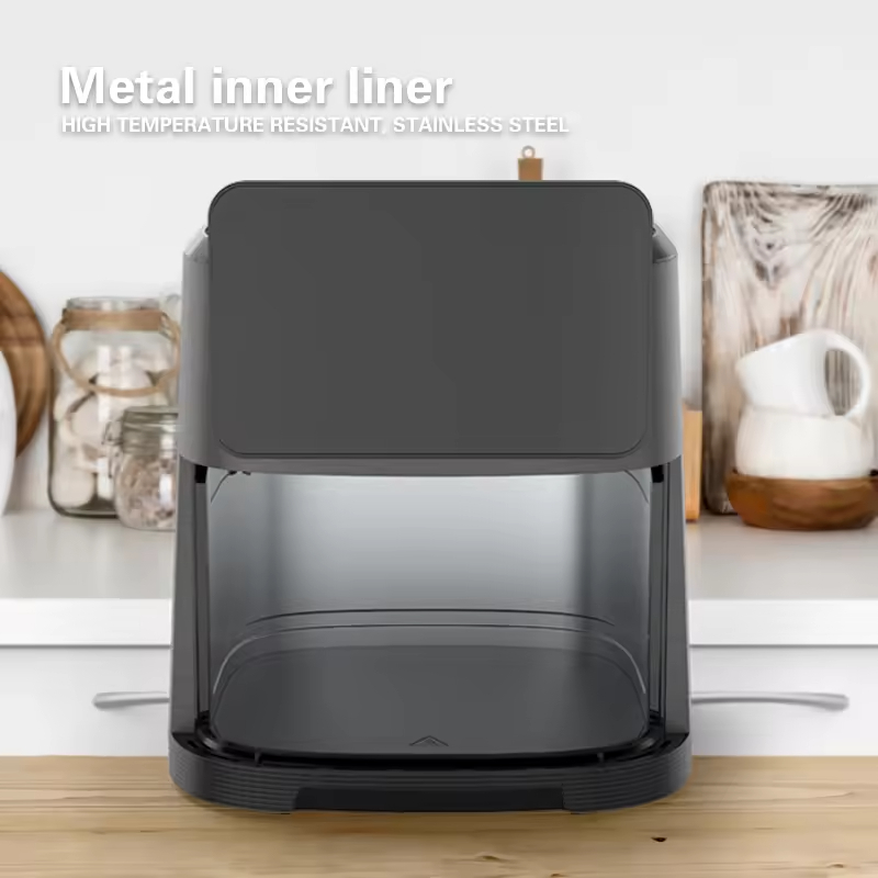 Modern Large 10L Electric LED/LCD Display WiFi Digital Energy Saving Air Fryer & Grill 2-in-1 Baking Machine for Household Use