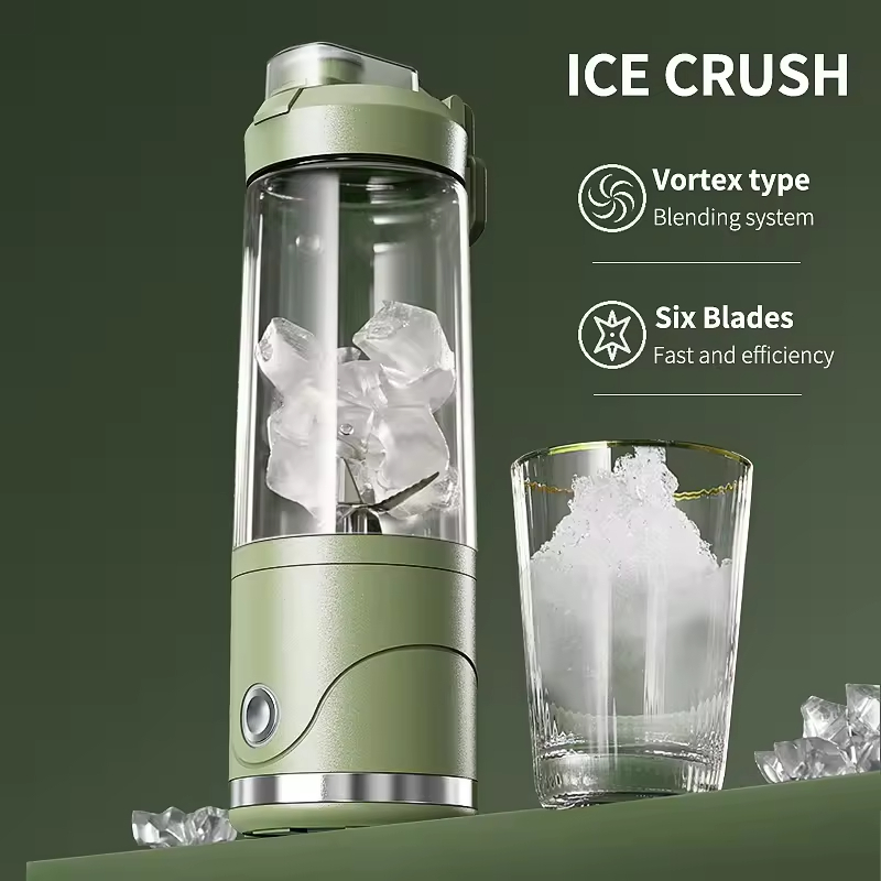 Professional Waterproof Portable Blender Shakes and Smoothies Type-C Rechargeable Personal Mini Blender