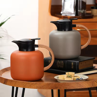 Fashion Modern Home Stainless Steel 304 Multi Color 2000 ml Portable Car Vaccum Keep Hot Cold Teapot Water Coffee Kettle Pot Set